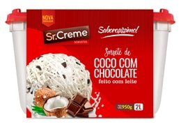 Coco com Chocolate 2 litros sr creme